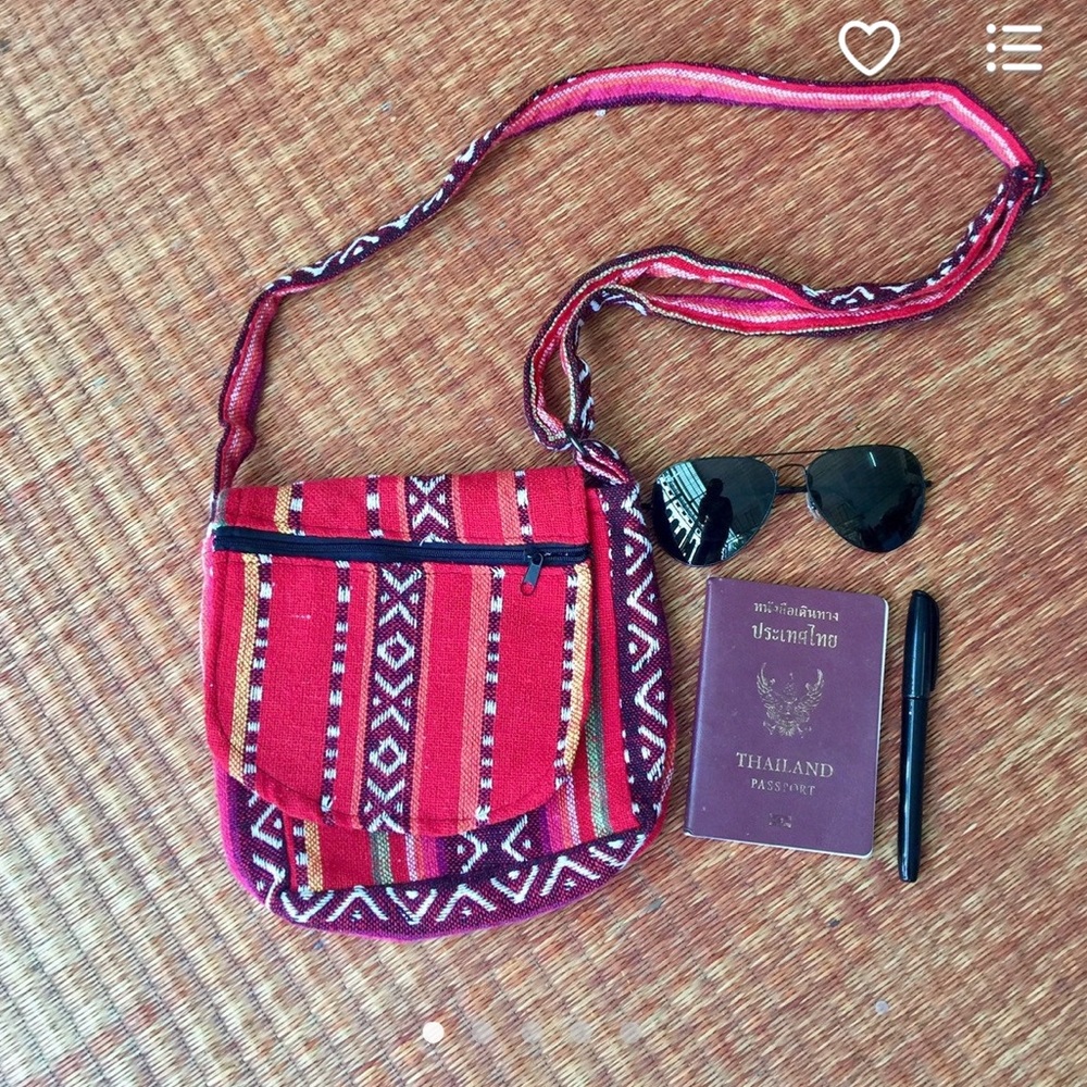 ISO hippie woven boho tribal festival purse